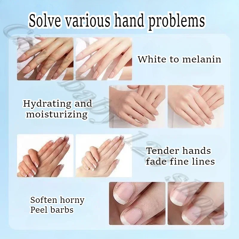 عطر الفاوانيا السوداء التايلاندية كريم اليد حليب اللوز عطر خفيف ترطيب طازج تحسين لون البشرة 60 جرام * 3 قطع #4