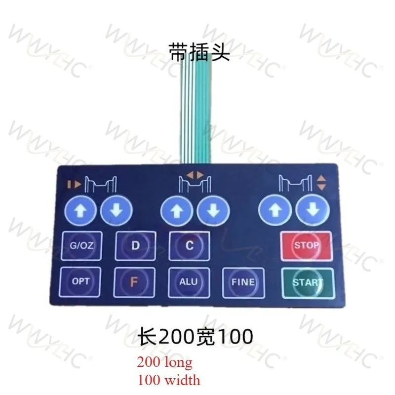 1PC Button Board Control Panel, Replacement Accessory for Balancing Machine