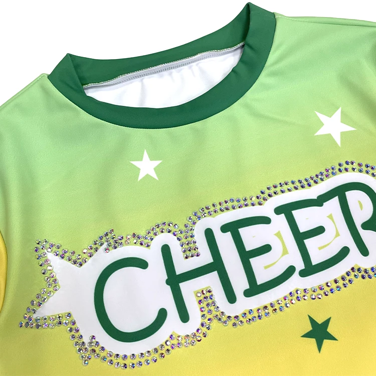 Uniformes de porristas personalizados, práctica de actuación, vestido de baile de animadora, trajes de animadora