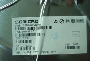 

10PCS/LOT LEDIC: SGM8922YS8 sop8, integrated circuit