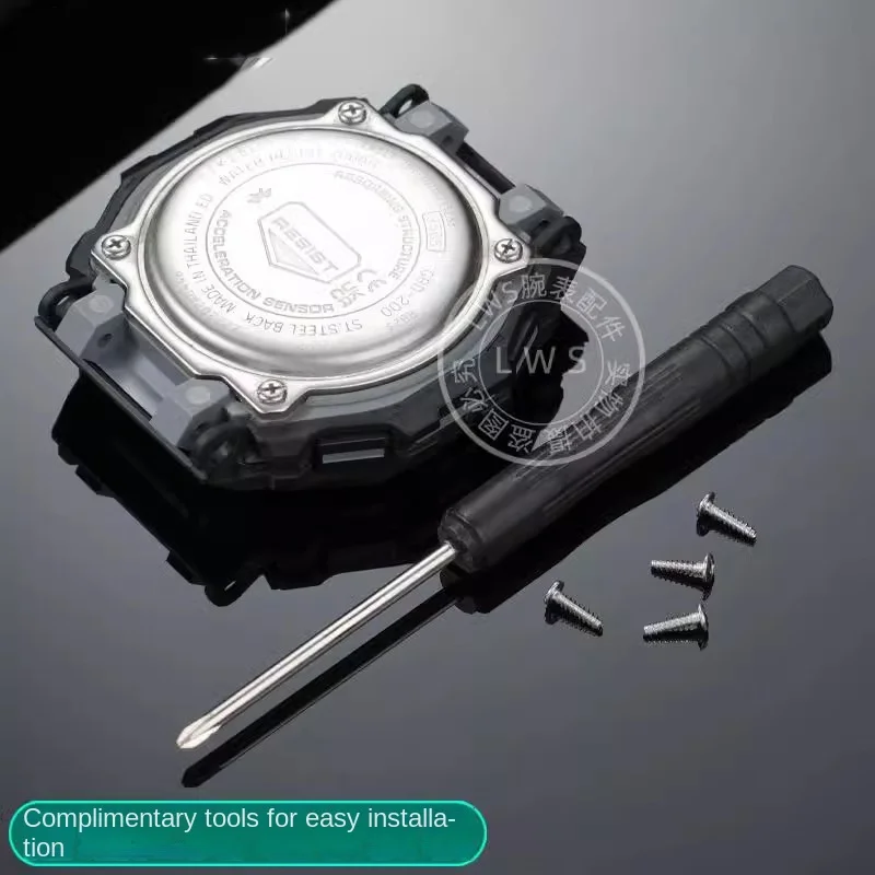 For G-SHOCK GBD-200 bottom cover screws Casio GGBD-200 watch case rear cover bottom cover screw repair accessories+tool