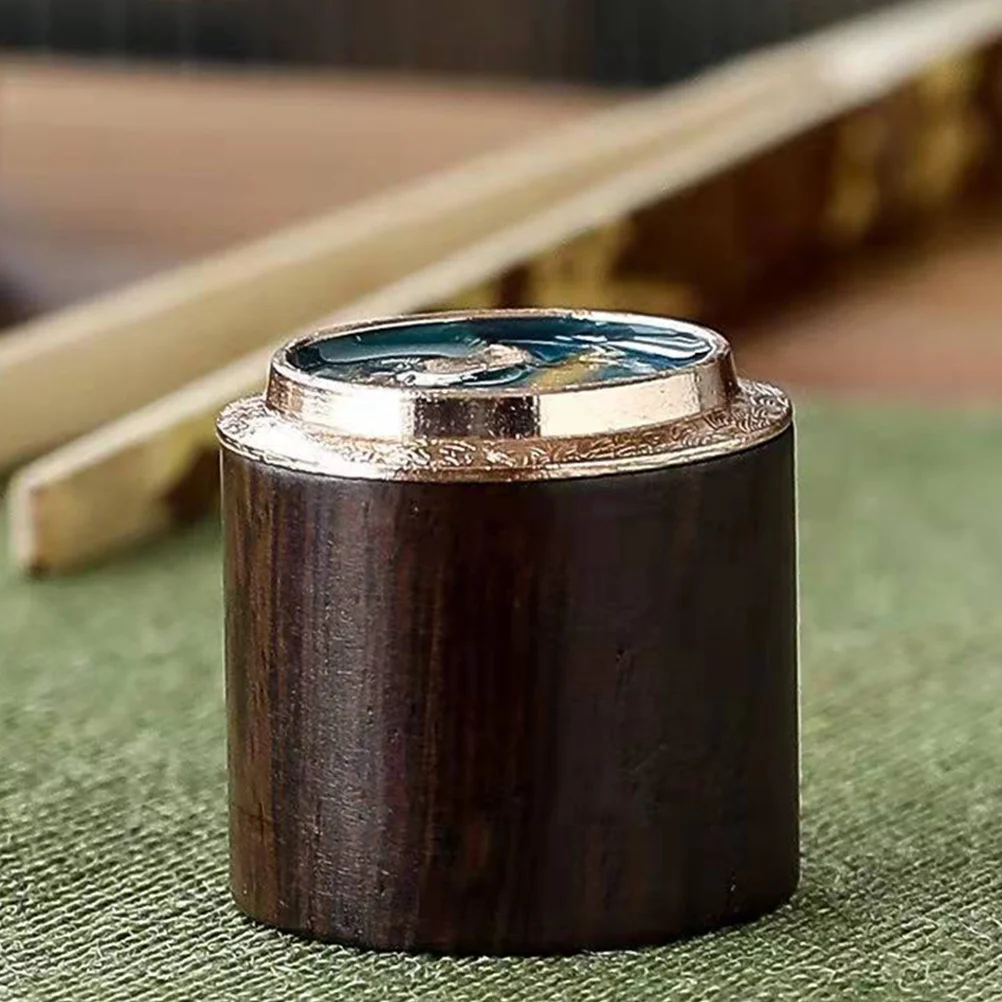 

Wooden Tea Pot Lid Holder Compact Size Dirt-Resistant Cover Stand For Home Office Party Decor Teacup Accessory Kitchen Bar Tool