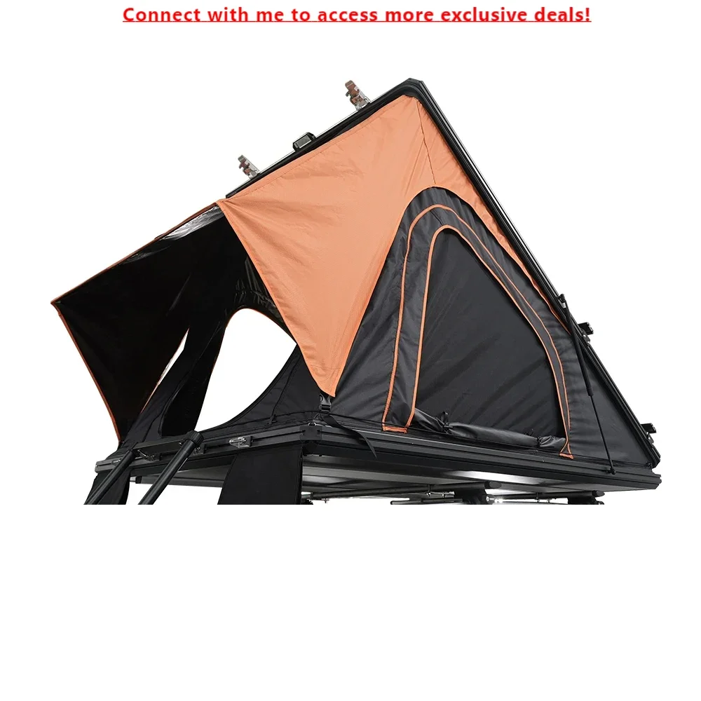 

Manufacturer OEM Roof Tent Car SUV 4x4 Pickup Aluminium Hard Shell Roof Top Tent
