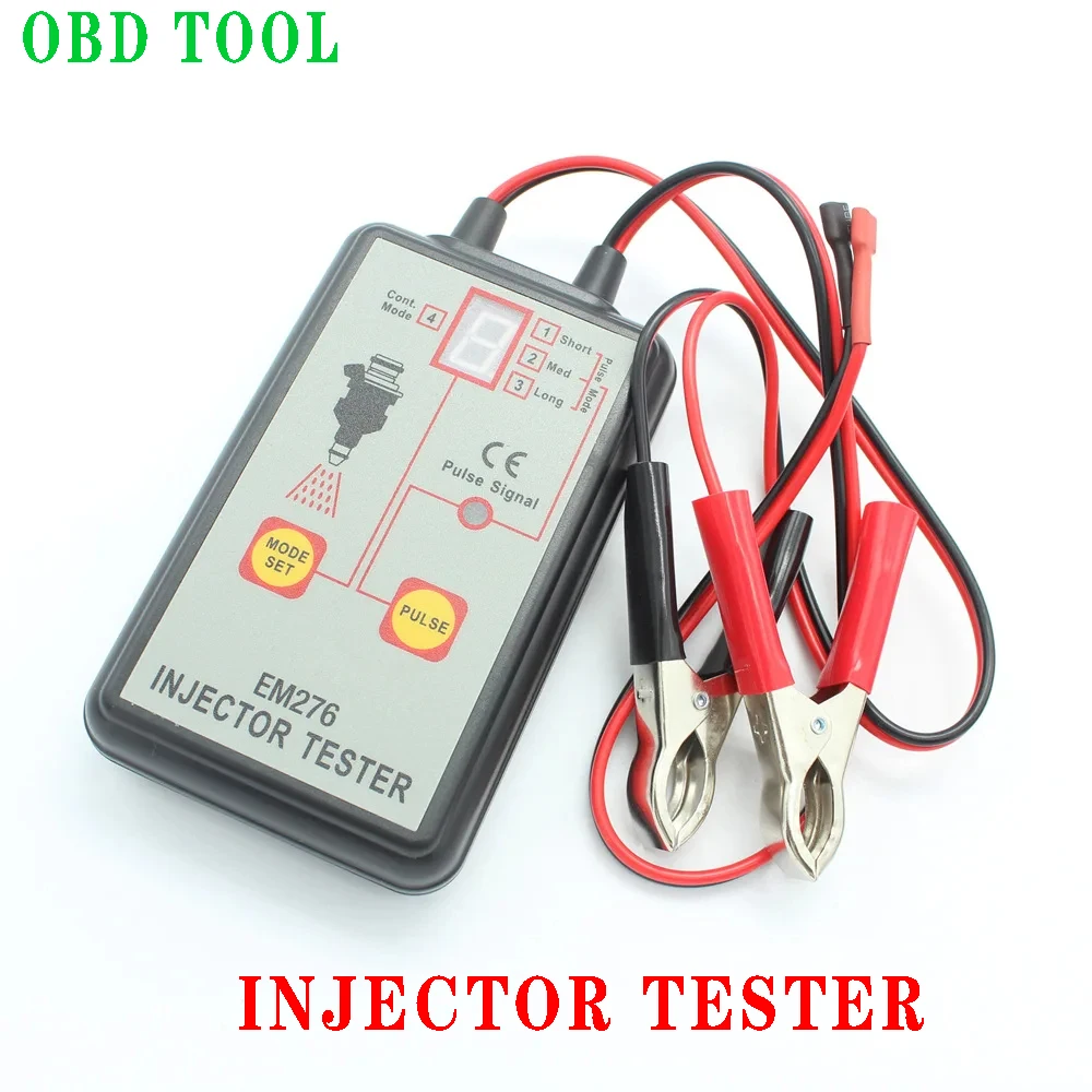 

Injector Tester Car Injector Professional 4 Pulse Modes Diagnosis Scanning Tool English Language