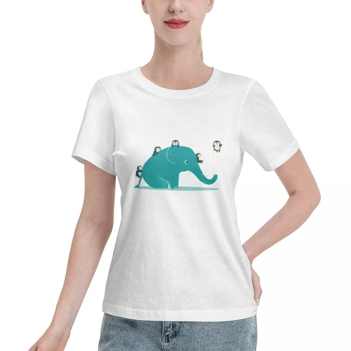 Limited Offer Waterslide Women's T-shirt Punk All Season T-Shirt