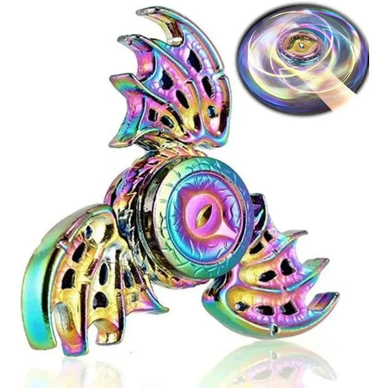 Metal Hand Spinner Low Noise High Speed Focus with Steel Self-Lubricating Bearing