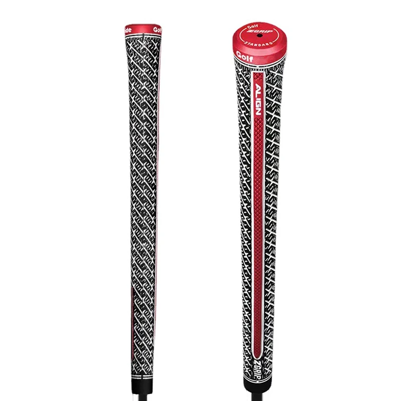 

Black Z-golf Cord Iron and Wood Grips Rubber Material Golf Grip Club Standard Midsize Shock-Absorbing Putter
