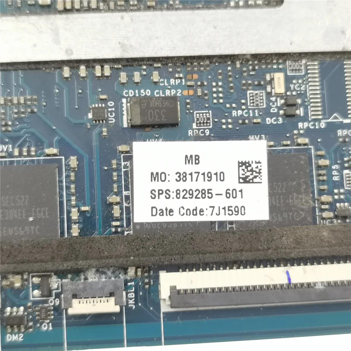 LA-C482P 833507-601 829286-601 para a placa-mãe ase30 do portátil da série da inveja 13-d com processador i7-6500U 8gb ram completamente testado