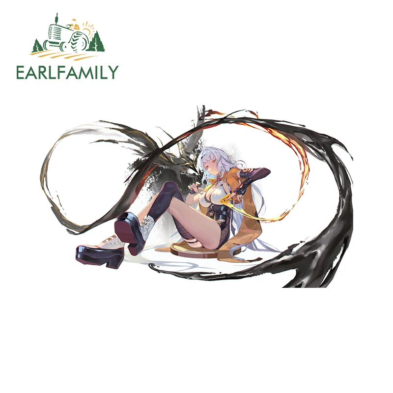 EARLFAMILY Zenless Zone Zero Yixuan Car Stickers Cool Personality Picture Vinyl Decals Waterproof Car Goods Custom Printing