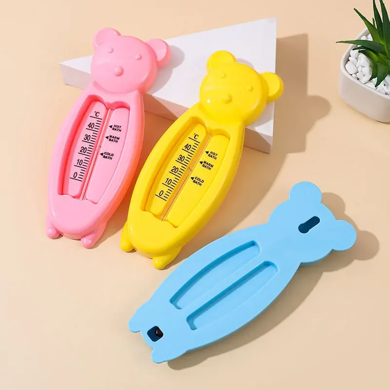 Baby Bear Water Temperature Gauge Baby Bathing Temperature Gauge Newborn Children Home Measuring Gauge Bathing Water Temperature