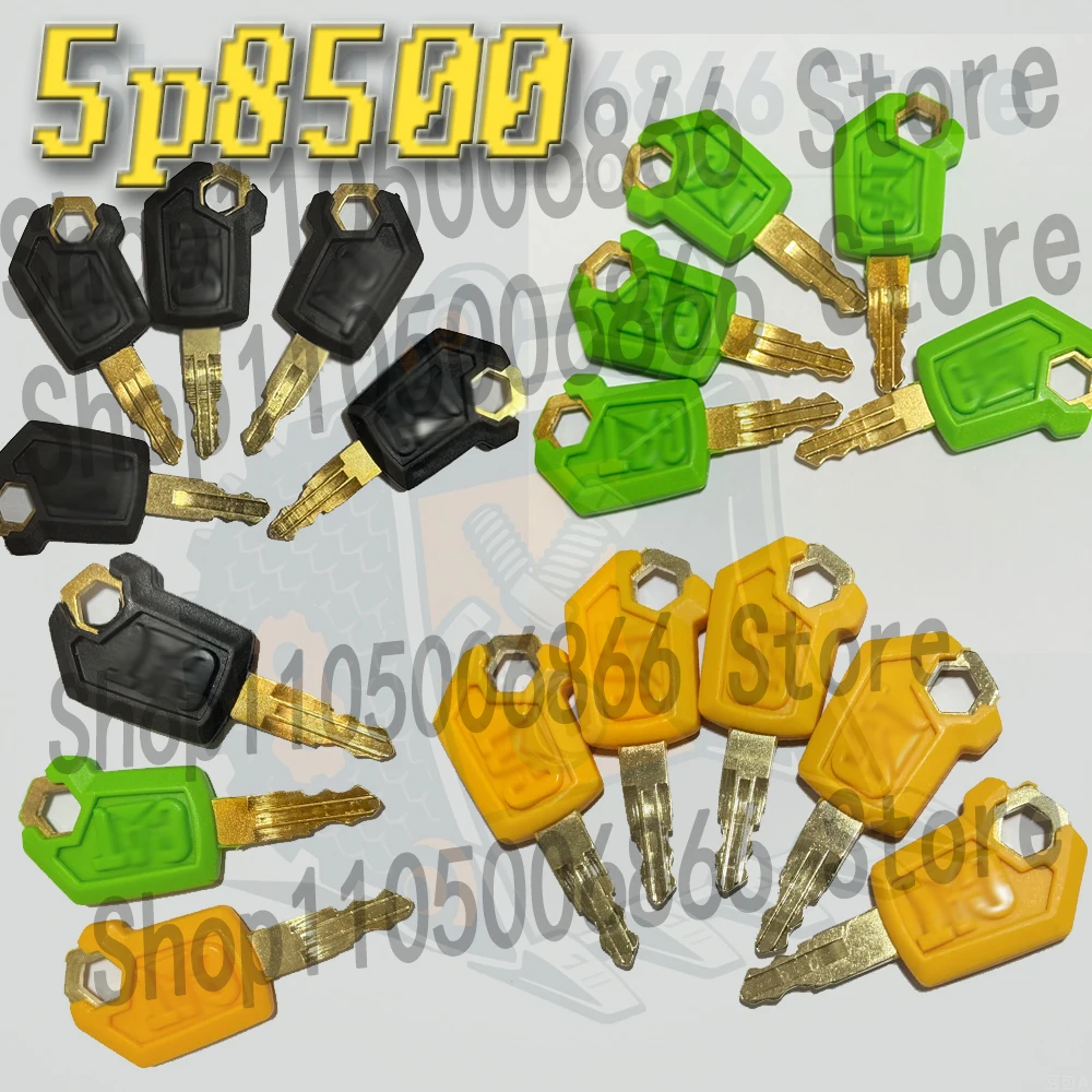 

30pcs 5P8500 Excavator Key for Caterpillas CAT305.5 307 313 320D2GCE2 New Start Ignition Key