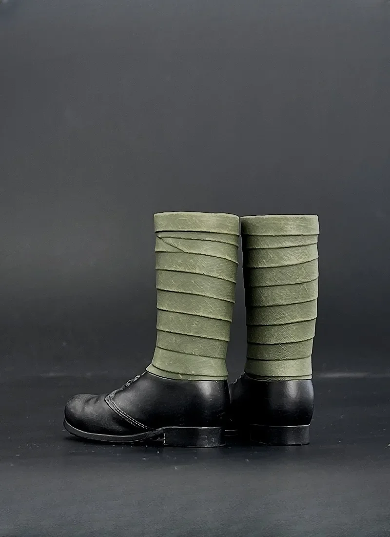 Bottes à lacets de l'armée de l'Union soviétique pour hommes, chaussures creuses de soldat, modèle pour 12 figurines en effet, jouets corporels, échelle 1/6, ZY1034