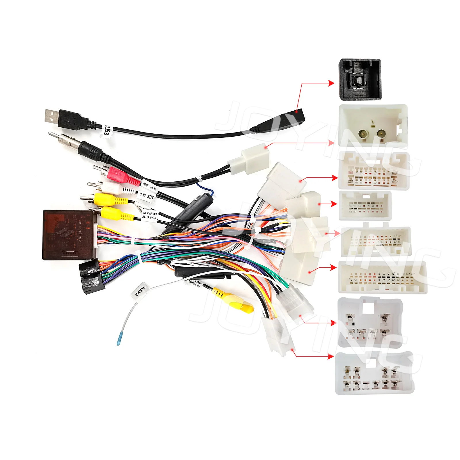 

Joying 20 PIN Toyota Special Harness With Can-Bus Decoder