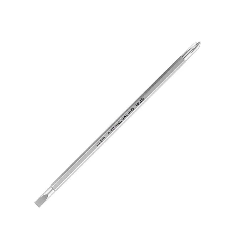 Dual-ใช้ Slotted ไขควง Cross 2 In1 Nonslip ด้ามพลาสติก Bolt ไขควง3X75Mm Hex ไขควงจับเครื่องมือ