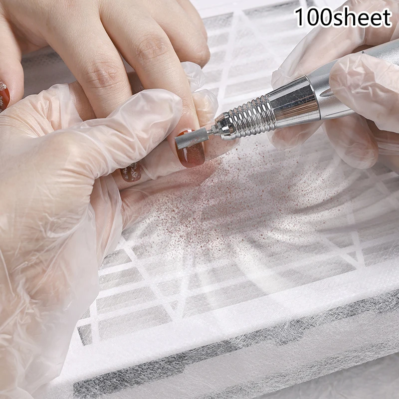 

100pcs Nail Vacuum Clean Collector Filter Paper Dustproof Replace Nail Vacuum Clean Filter Paper Manicure Machine Dust Accessory