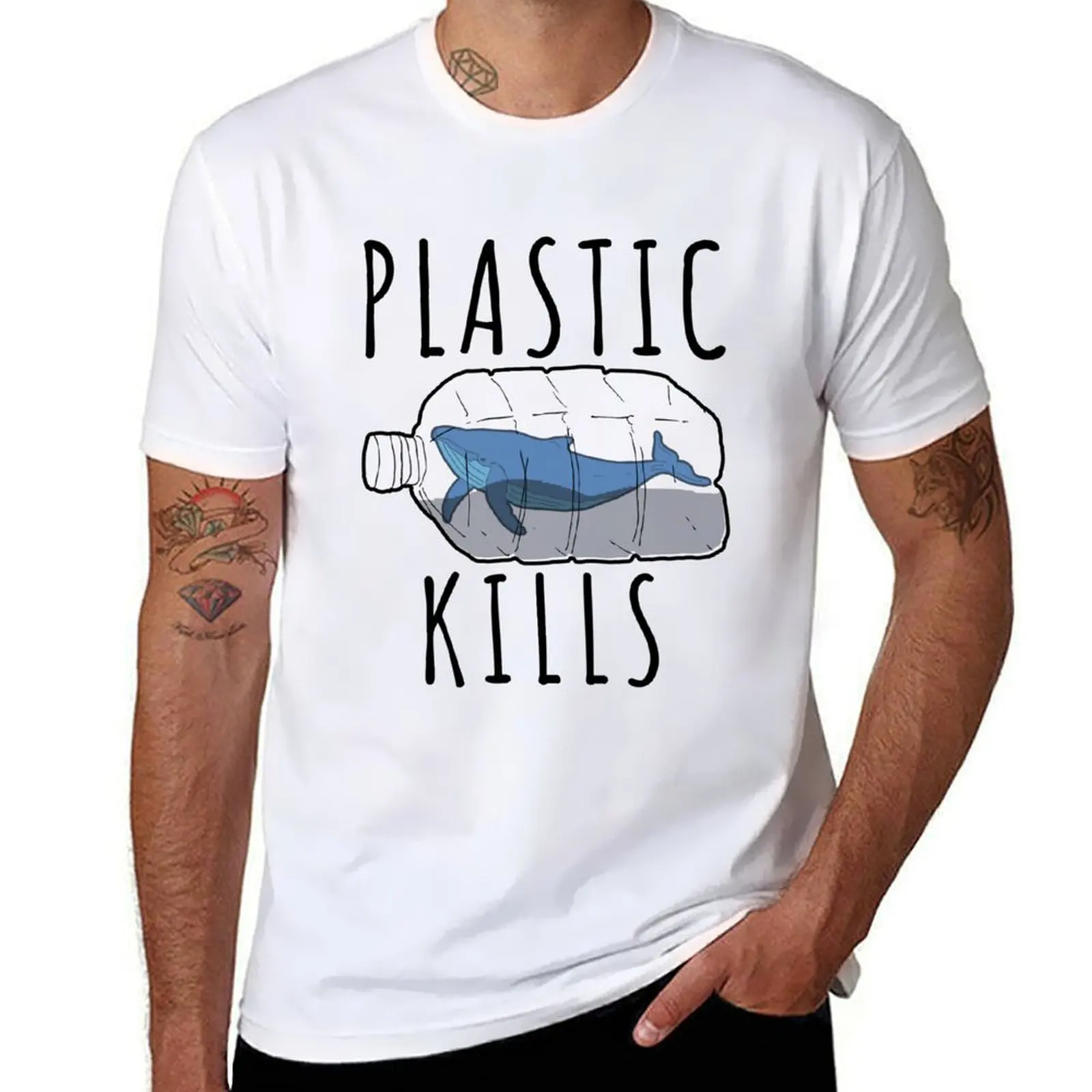 

Plastic Kills - Save The Whales T-Shirt anime tshirt t shirts designer T-Shirt