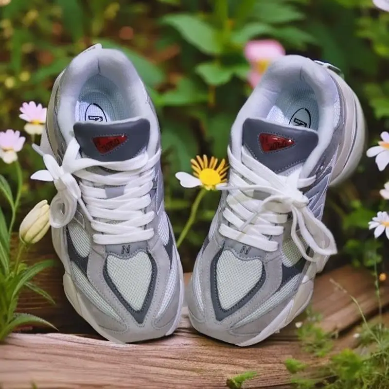 sapatos plataformaRetro patchwork tênis grossos, mistura de materiais, estilo único