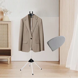 Steam Iron Stand Adjustable Height Standing Ironing Machine Bracket Coat Hanger Clothes Drying Rack House Decoration