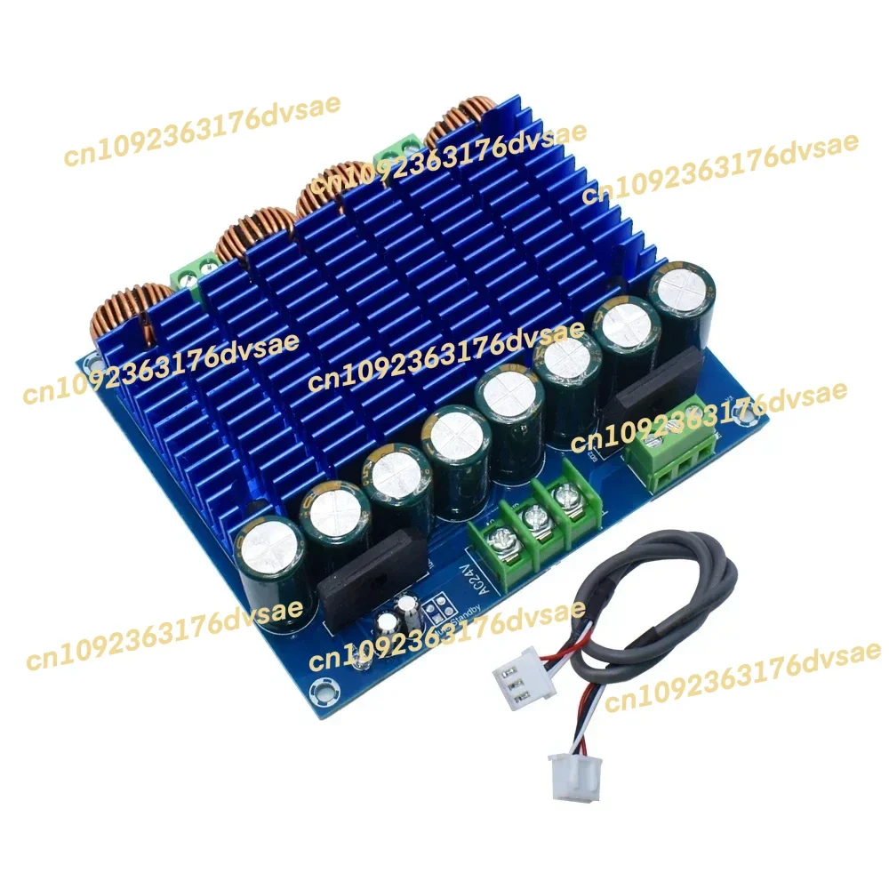 NEW WGZX 고출력 클래스 D 디지털 앰프 모듈 AC 24V 스테레오 TDA8954TH 듀얼 칩 2x420W XH-M252 오디오 보드