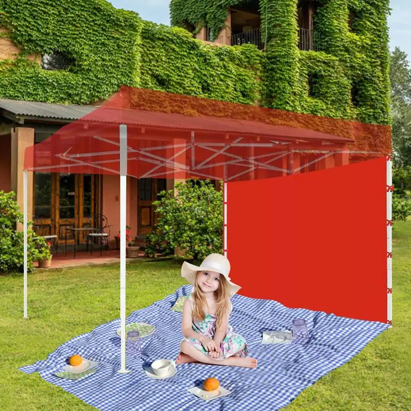 1 Pcs 3x2m Instant Awnings For Outdoors Instant Sun Wall 9x2m Oxford Cloth Folding Sunscreen Cover For Camping Tent Canopy