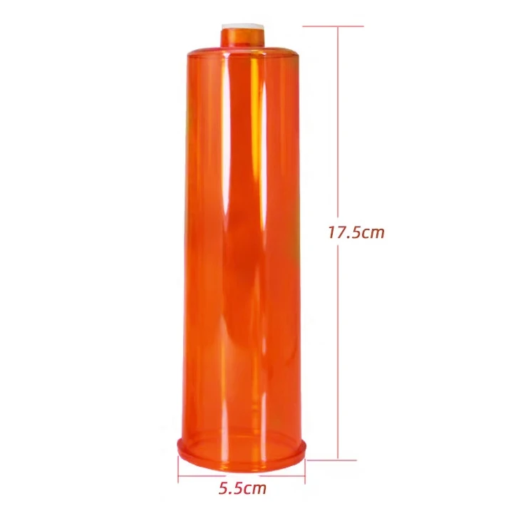 Men Vacuum Pump Replacement Kit with Transparent Acrylic Cylinders, Gauge Head, Extension Sleeve and Flexible Connector Hose view 5