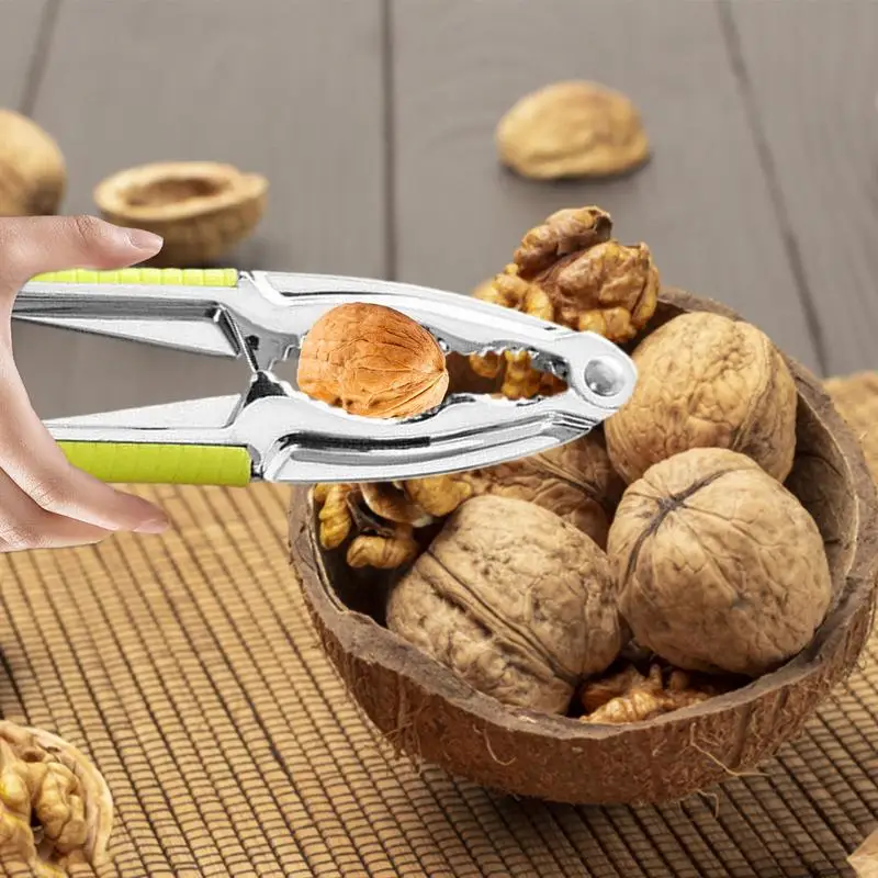 Aluminium Nut Cracker Home Walnut Clip Nut Almond Cracker Tool Walnut Plier Opener Remover Shell Clip Kitchen Accessories