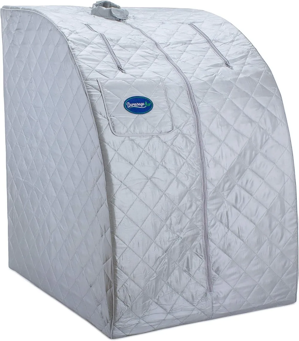 Portable Steam Sauna Tent for Home Full Body Detox with 800W Generator, 60-Min Timer, Foldable Design & Chair