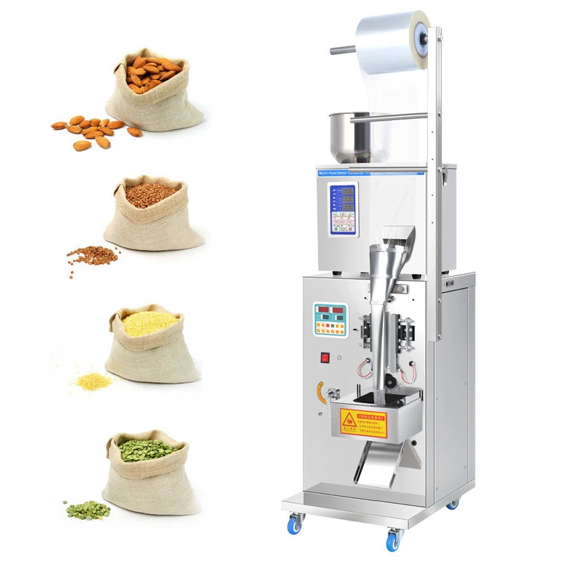 

Hot Sale Automatic Packaging Grain Filling and Sealing Machine Salt Sugar Sachet Coffee Tea Bag Rice Flour Packaging Machine