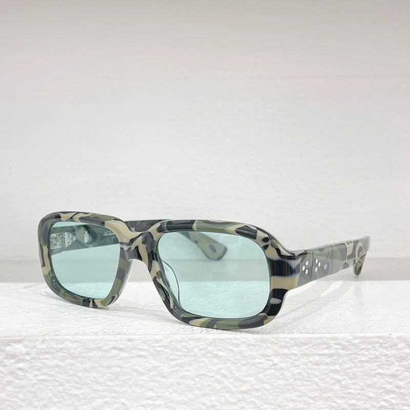

JMM NA9F Men's High Quality Fashion Handmade Retro Acetate UV400 Glasses Fashion Women's Driving Outdoor Sunglasses