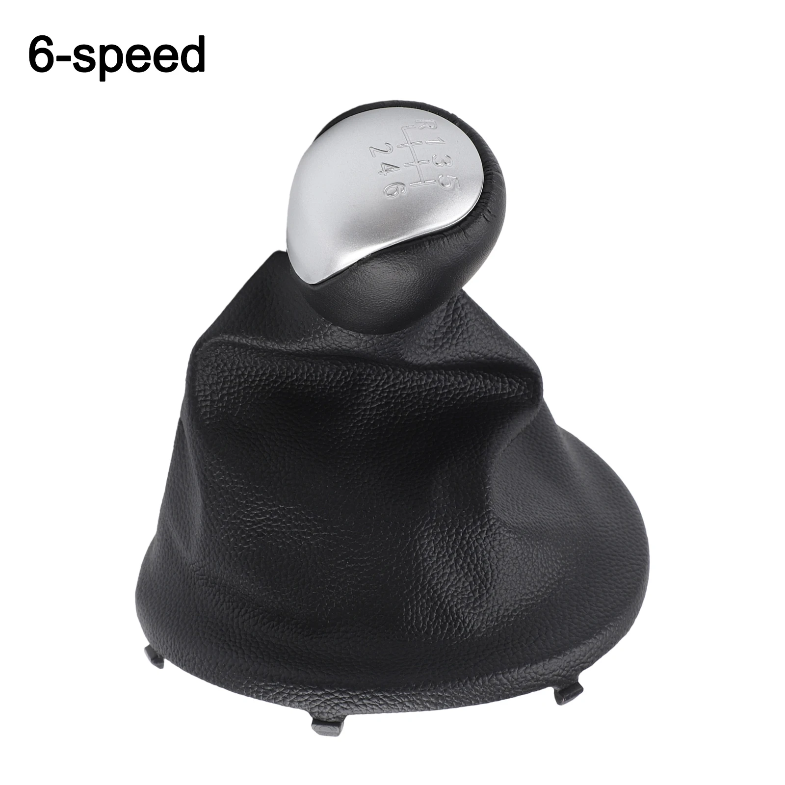 Car Interior Enhancement Black Silver Shift Knob Protector Automobile Interior Upgrade Easy Installation Process
