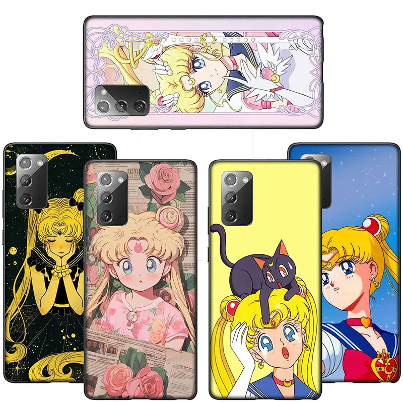 FL45 Comics Star Sailor Moon NEW Phone Case for Samsung Galaxy A15 S10E S9 S8 S7 Note 20 10 9 8 Plus Lite