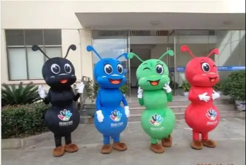 New Adult Cute 1pc Ant Party Mascot Costume Christmas Fancy Dress Halloween Mascot Costume Free Ship