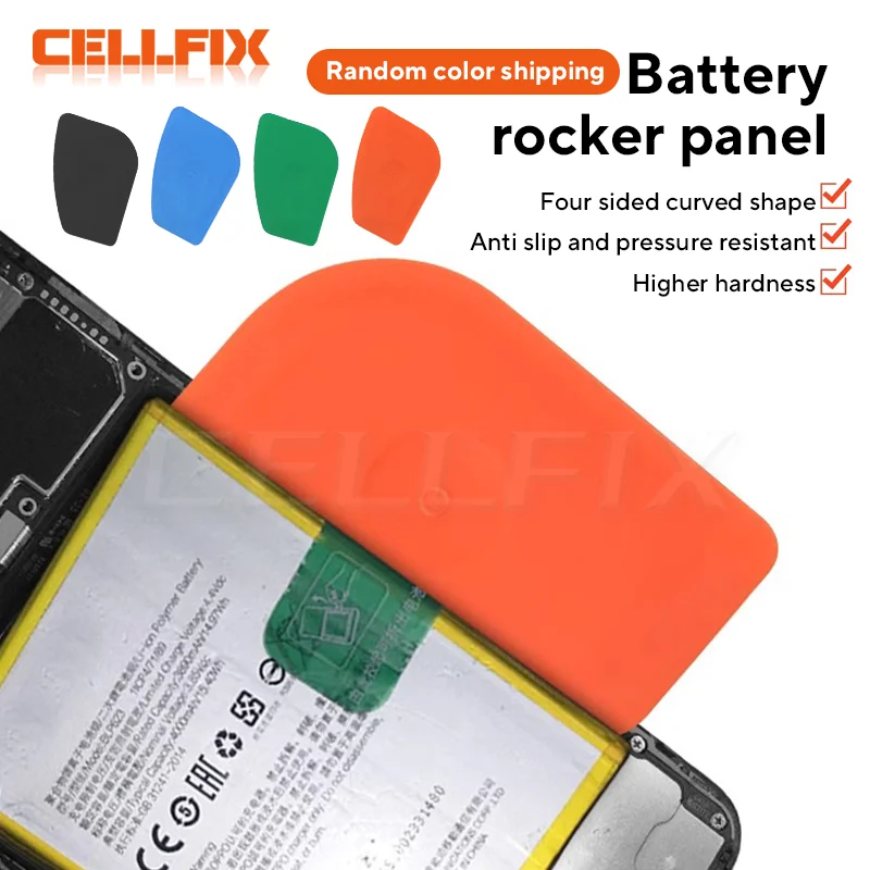 

Remove the mobile phone battery plastic skid card LCD battery removal tool Open screen mobile phone battery lifting repair tools