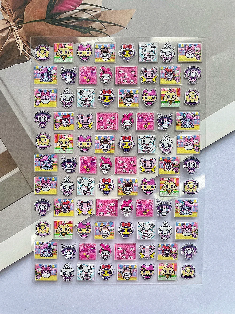 สติกเกอร์ลายการ์ตูนน่ารักแบบมิ - Phone Accessories Poster บทวิจารณ์และราคา