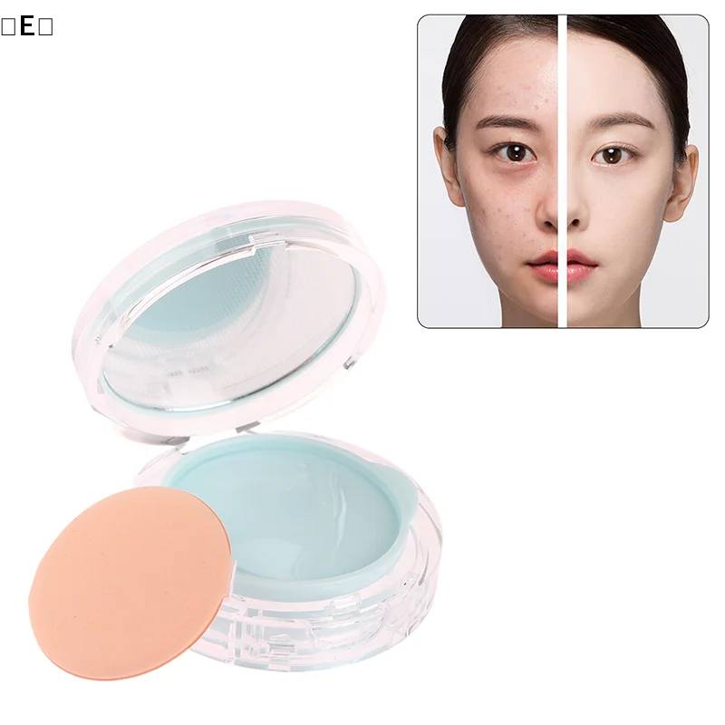 

〔E〕Reusable Empty Air Cushion Puff Box Portable Cosmetic Makeup Case Container With Powder Sponge Mirror For BB Cream Foundation
