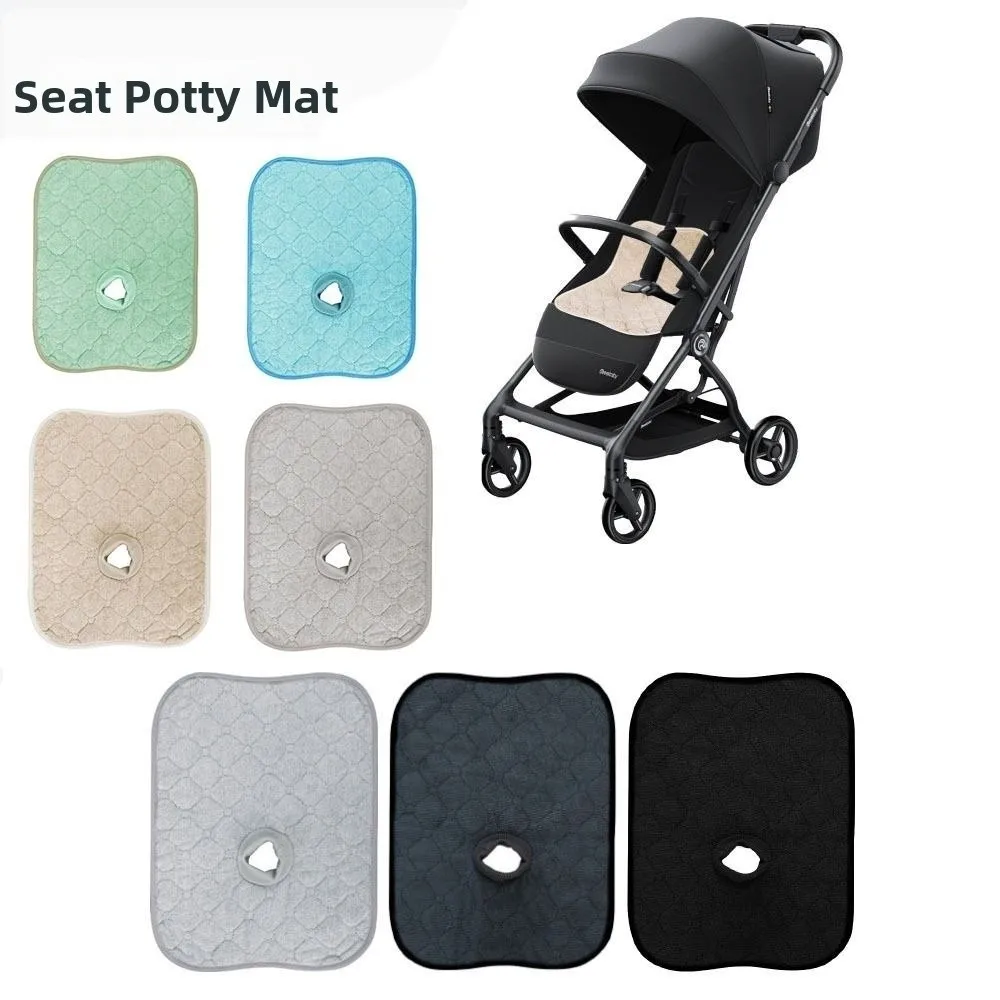 Water-Absorbent Baby Stroller Seat Cushion Stain-Proof Nonslip Design Strollers Liner Anti-dirty Comfortable Seat Pad Baby