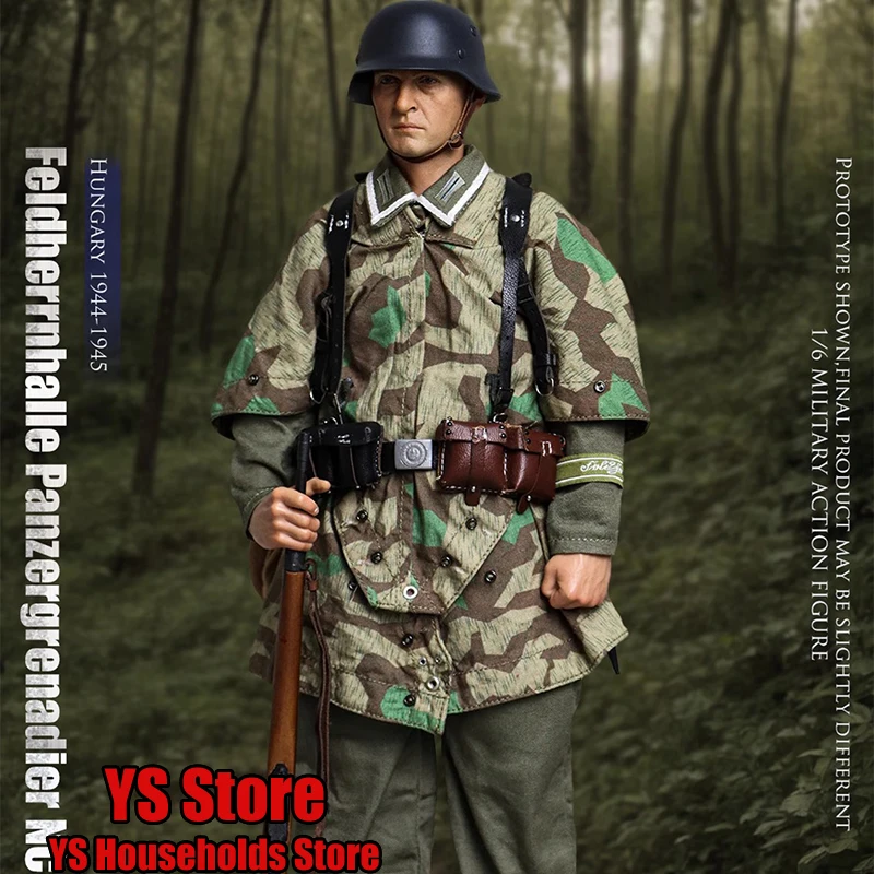 

UJINDOU UD9036 1/6 Feldherrnhalle Panzergrenadier NCO HUNGARY 1944-1945 Historical 12" Full Set Delicate Man Action Figure Gift