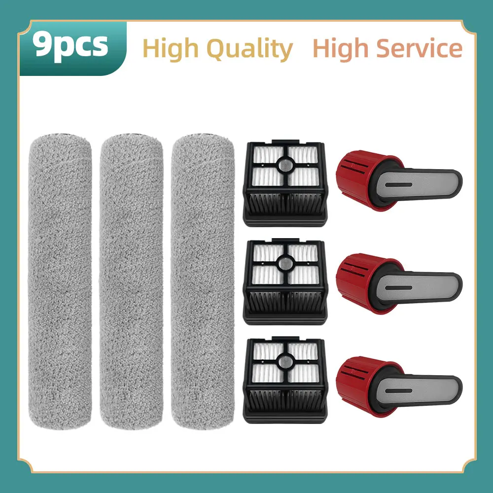Dreame H15 Pro & H12 Pro Zubehör Set: 2 Walzenbürsten + 4 HEPA-Filter – Frische Leistung Für Ihren Nass- Und Trockensauger
