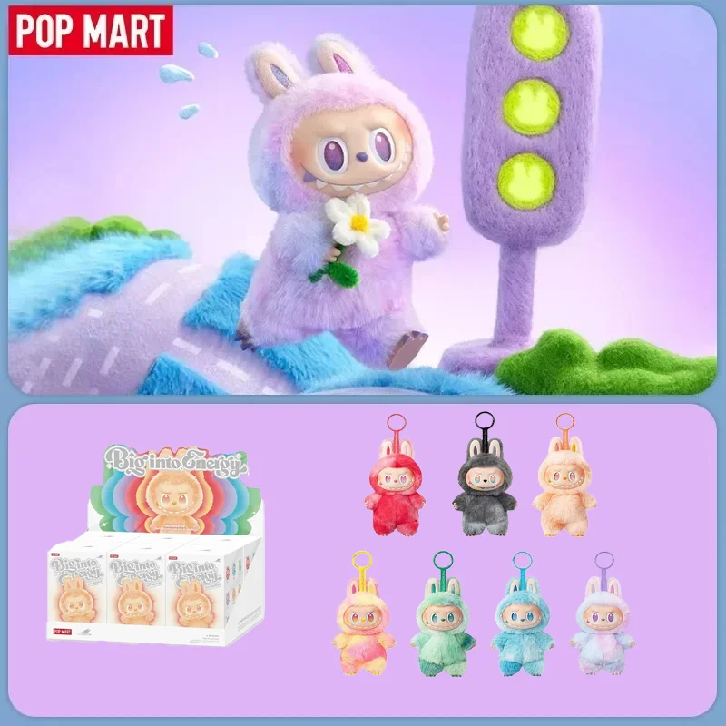 

Спрей-сюрприз, слепая коробка, серия «Большие в энергию», милая загадочная игрушка от popmart Labbubu, кукла в форме монстра, коллекционная фигурка