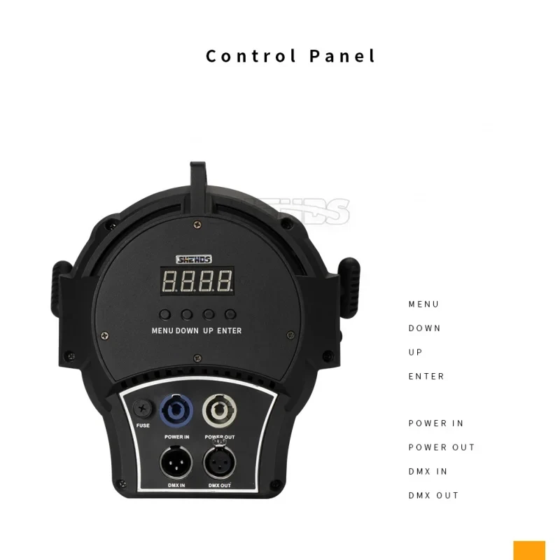 

Shehds Professional 4in1 RGBW 250W LED Leko Profile Spotlight with Auto DMX Control for Stage Church Theater Studio TV