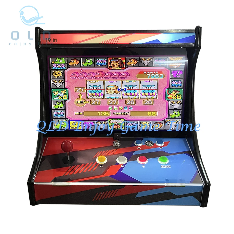 

19 Inch Tarzan 2 LCD MINI Arcade Game Coin Operated Machine, Video Games Bartop