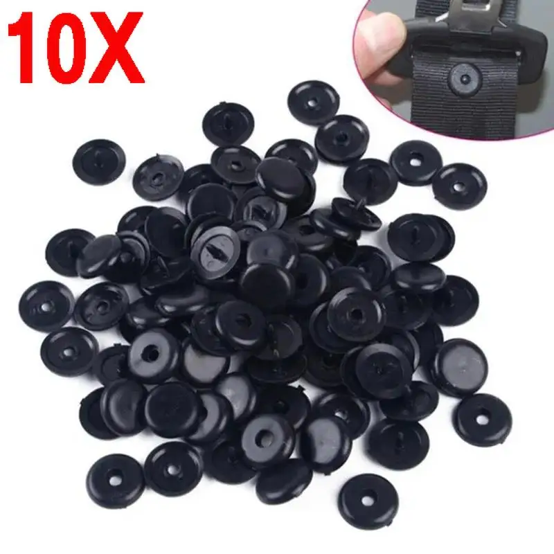 Car Seat Belt Stop Button Clips Fastener Holder for Mazda Cx-5 12 cx-7 Mazda 3(11-13) Mazda 2 5 Mazda 6(06-12) MX7 Mitsubishi La