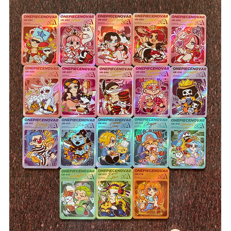 Galaxy Card Alliance ONE PIECE FHR SR UR PCR card Monkey D. Luffy Nami Roronoa Zoro Perona boy Toy collection Birthday gifts