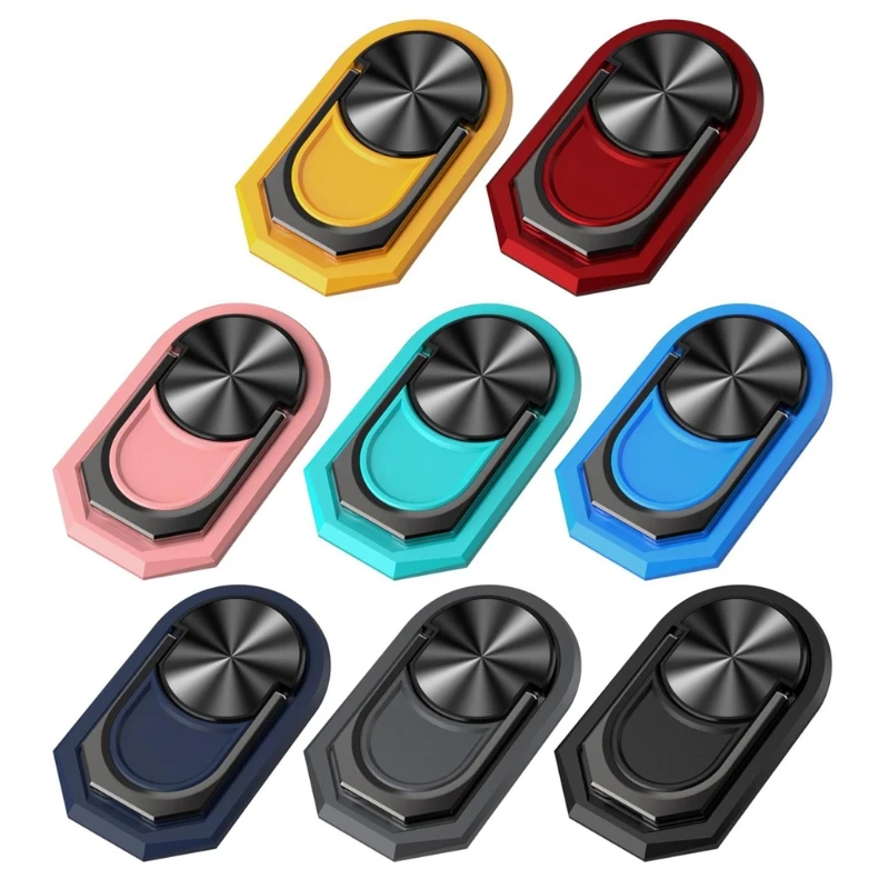 Y1UB 360 ° Rotation Handy Ring Halter Ständer Universal Magnetische Auto Telefon Halter