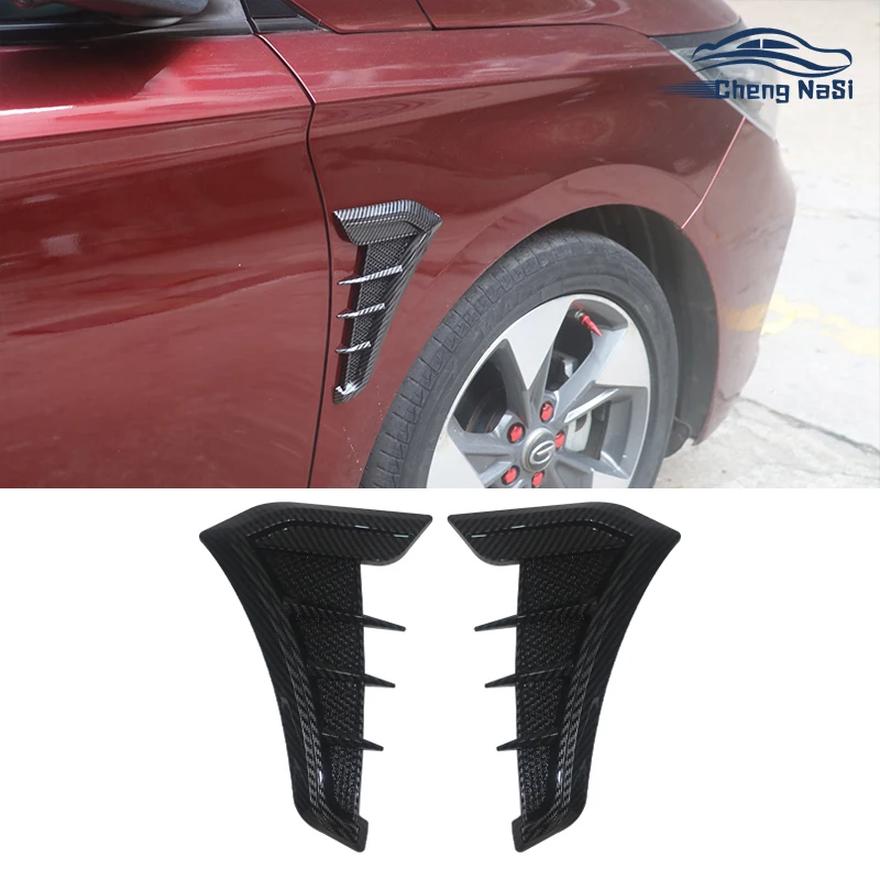 

Body air vents fender side shark gills decorative car universal wing decorative car sticker modification