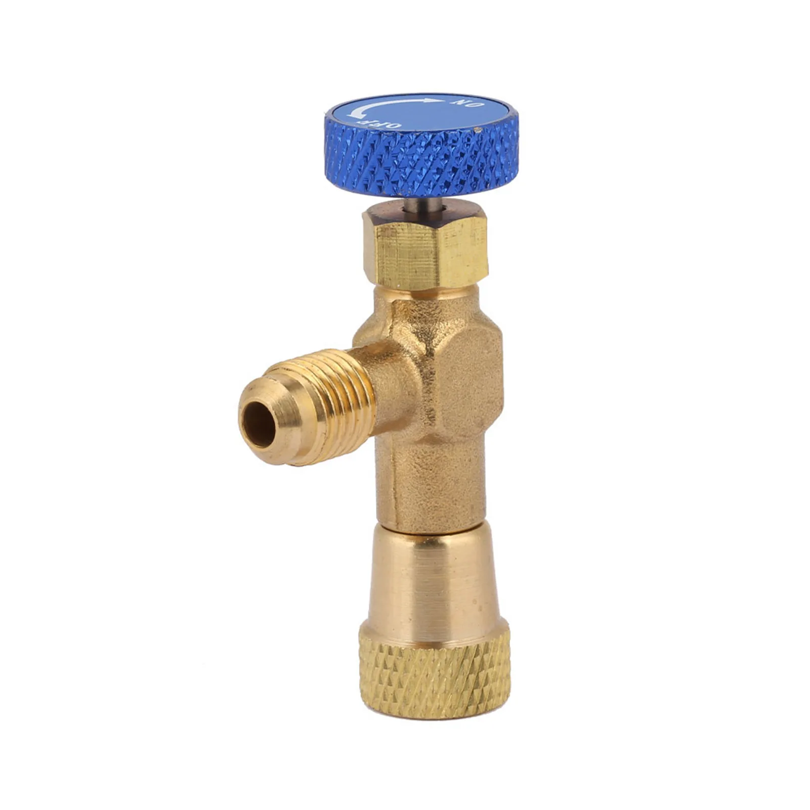 1/4  Control Valve R22 Refrigerant Valve 1/4''  Control Valve for Refrigerant Charging Hose R22  Control Valve