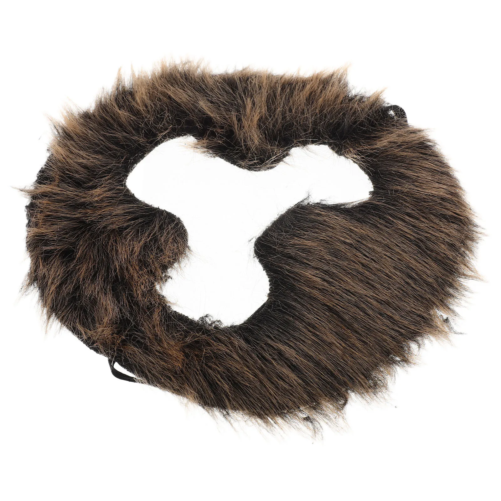 زي شعر لحية القرد للرجال، زي شعر الوجه الواقعي للحفلات التنكرية وعروض العطلات، مناسب بشكل مريح