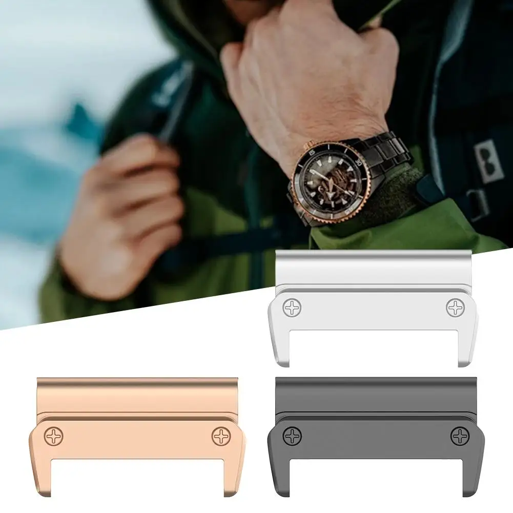 Suitable For Garmin Fenix8 Connector 20/22/26mm Watch Head Connector Watch Strap Professional Metal Accessories