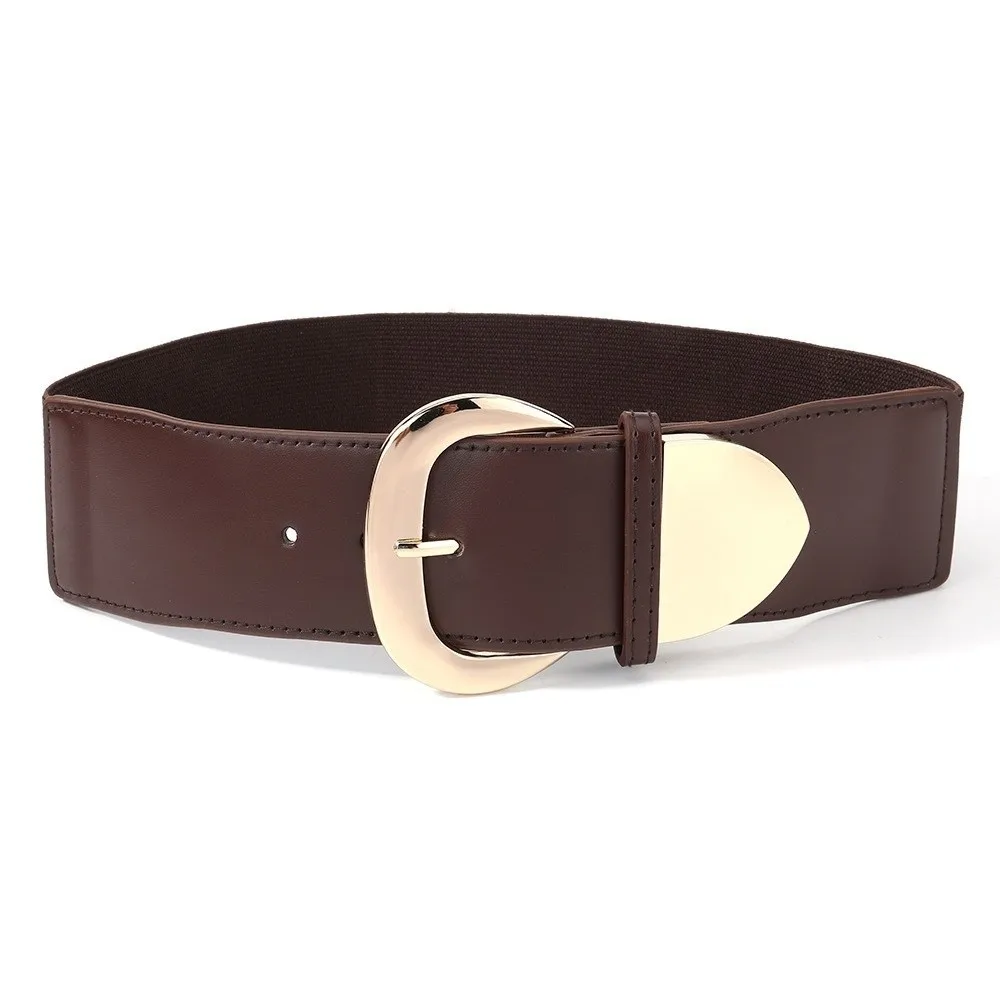 High Elasticity Women Belt Versatile Style European Style Wide Waistband American Style Elastic Design Waistband Women Fashion