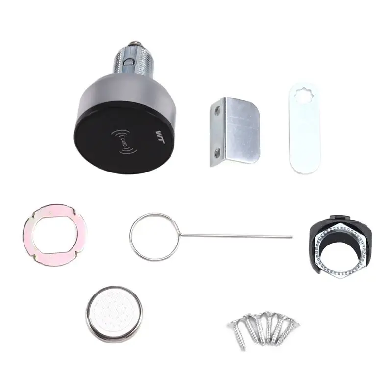 Office Desk Smart Lock 30Mm Smart Card Door Lock For File Cabinets, Wardrobes, Mailboxes Home And Office Use